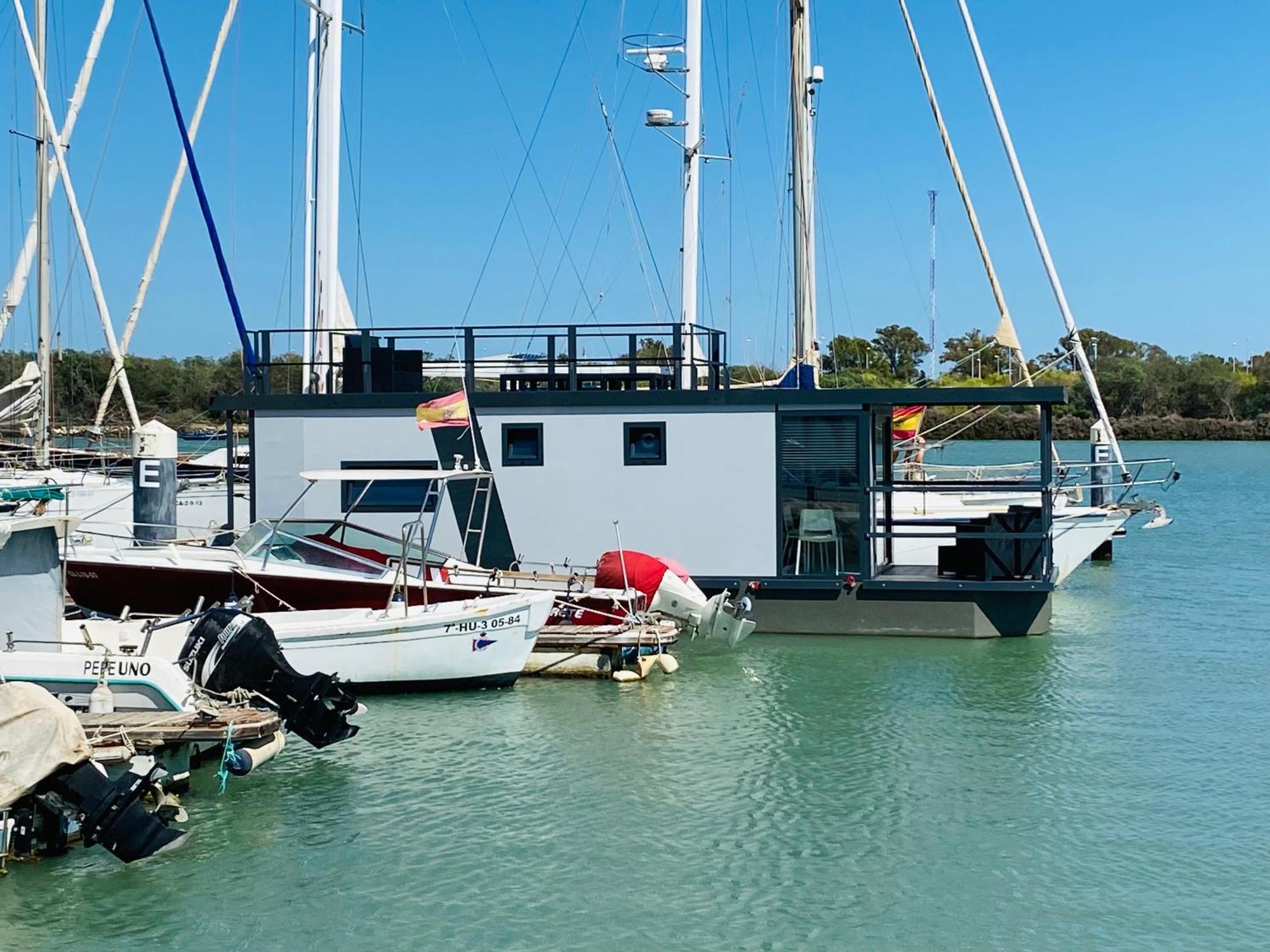 Hotel Houseboat Cadiz El Puerto - Casa Flotante El Puerto de Santa María Exterior foto